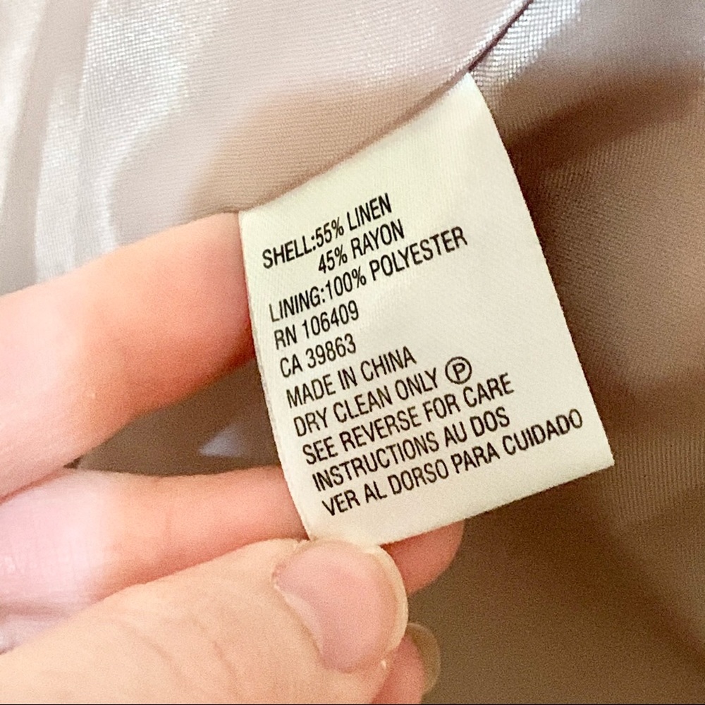 Neutral Embroidered Blazer - Picture 12 of 12